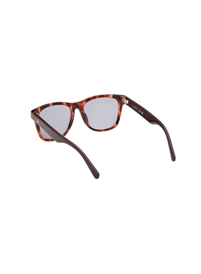 GANT FULL RIM MALE SQUARE BROWN ACETATE SUNGLASSES - Image 3